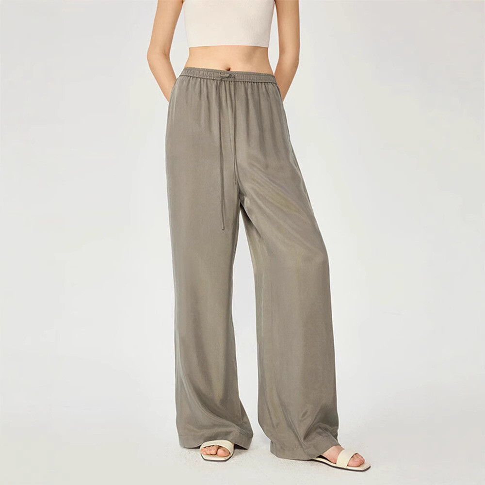 FILA Camicia donna THE ROW estiva nuova comoda pantaloni larghi dritti gonna gilet