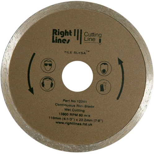 2 Diamond Disc Tile Cutting Blades For 