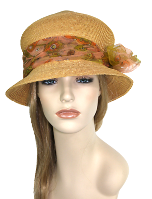 Vintage Lord & Taylor Straw Hat Vintage Lord and Taylor Straw Hat. Wide Brim. Womens. - Etsy main image 3