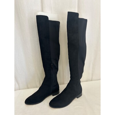 J Crew Factory Sueded knee-high boots with stretch BJ26, Size 9H