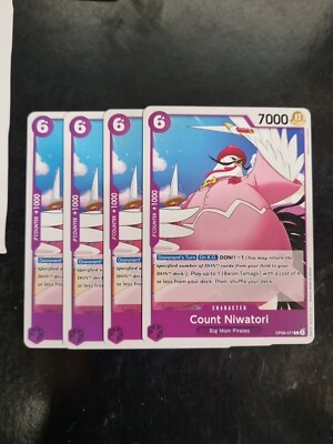 Count Niwatori OP08-071 C Two Legends One Piece X4 Playset