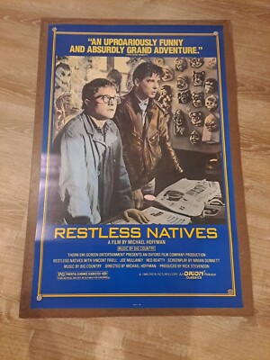 RESTLESS NATIVES 1985 Orignal Movie Poster One Sheet 27x41 Rolled
