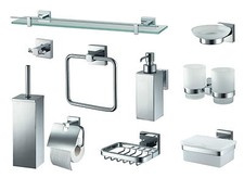 Bad Accessoires Mezzo chrome Haceka Badezimmer Badausstattung Modern Luxus Edel