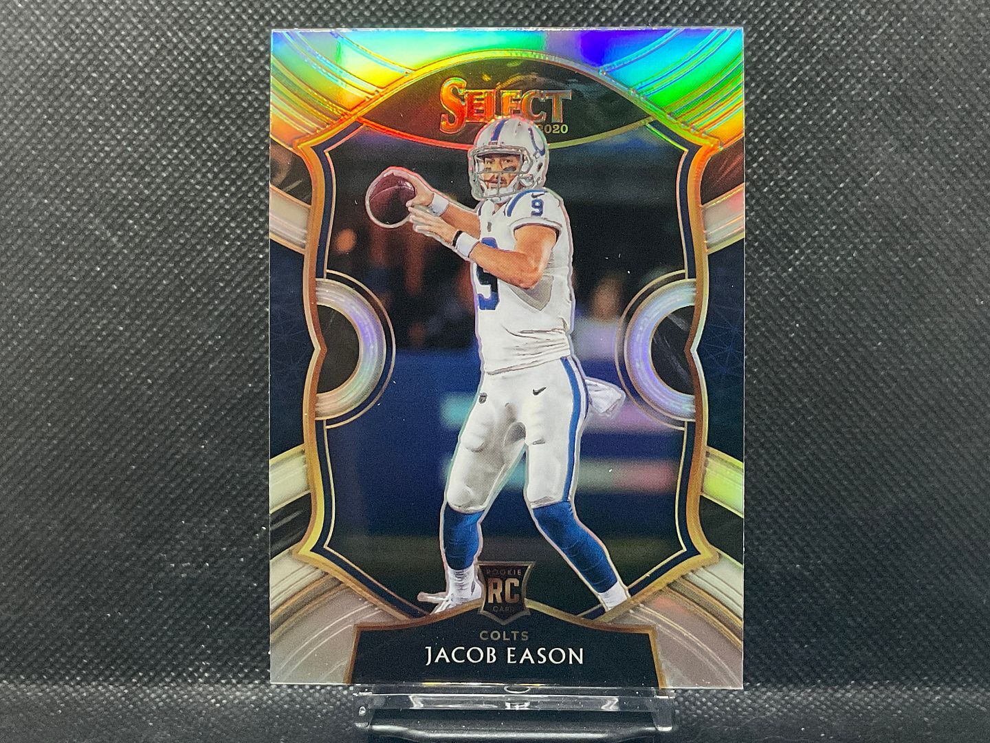 2020 Panini Select NFL Jacob Eason #48 Silver Prizm  Rookie