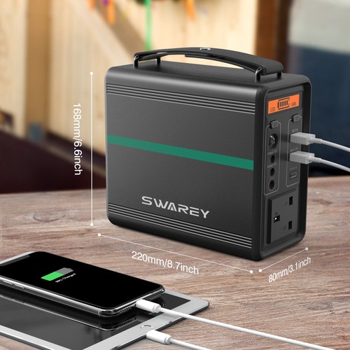 SWAREY 150W-1500W alimentazione generatore solare centrale elettrica backup pannello solare 200 W - Foto 44 di 88