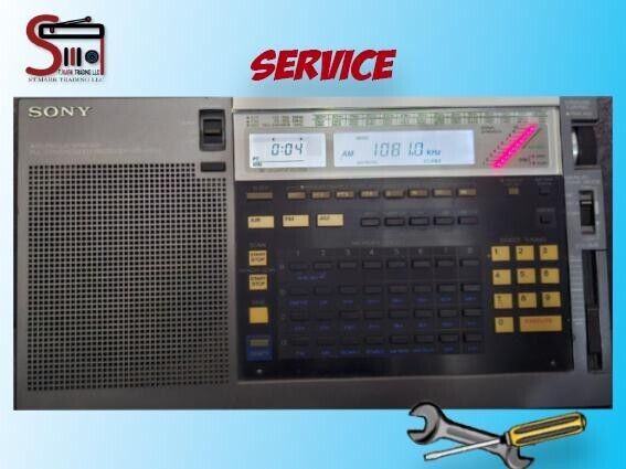 SONY ICF-2010 ICF-2001D Radio Adel Restoration, Repair SONY ICF-2010 ICF-2001D Radio Adel Restoration, Repair