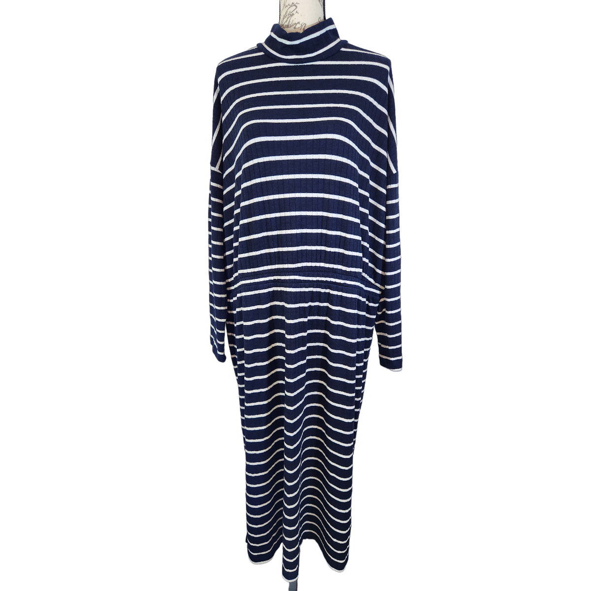 blue and white striped sweater dress Striped Knit Dress | Blue Sweater Dress | Cute Dresses  MOD&SOUL