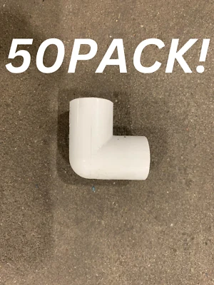 ELYSEE Overflow 21,5 mm Rohrverschraubung 90 ELLENBOGEN/KNÖCHEL WEISS 50ER-PACK