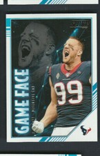 2020 Score NFL Football Game Face # GF-JW J.J. Watt