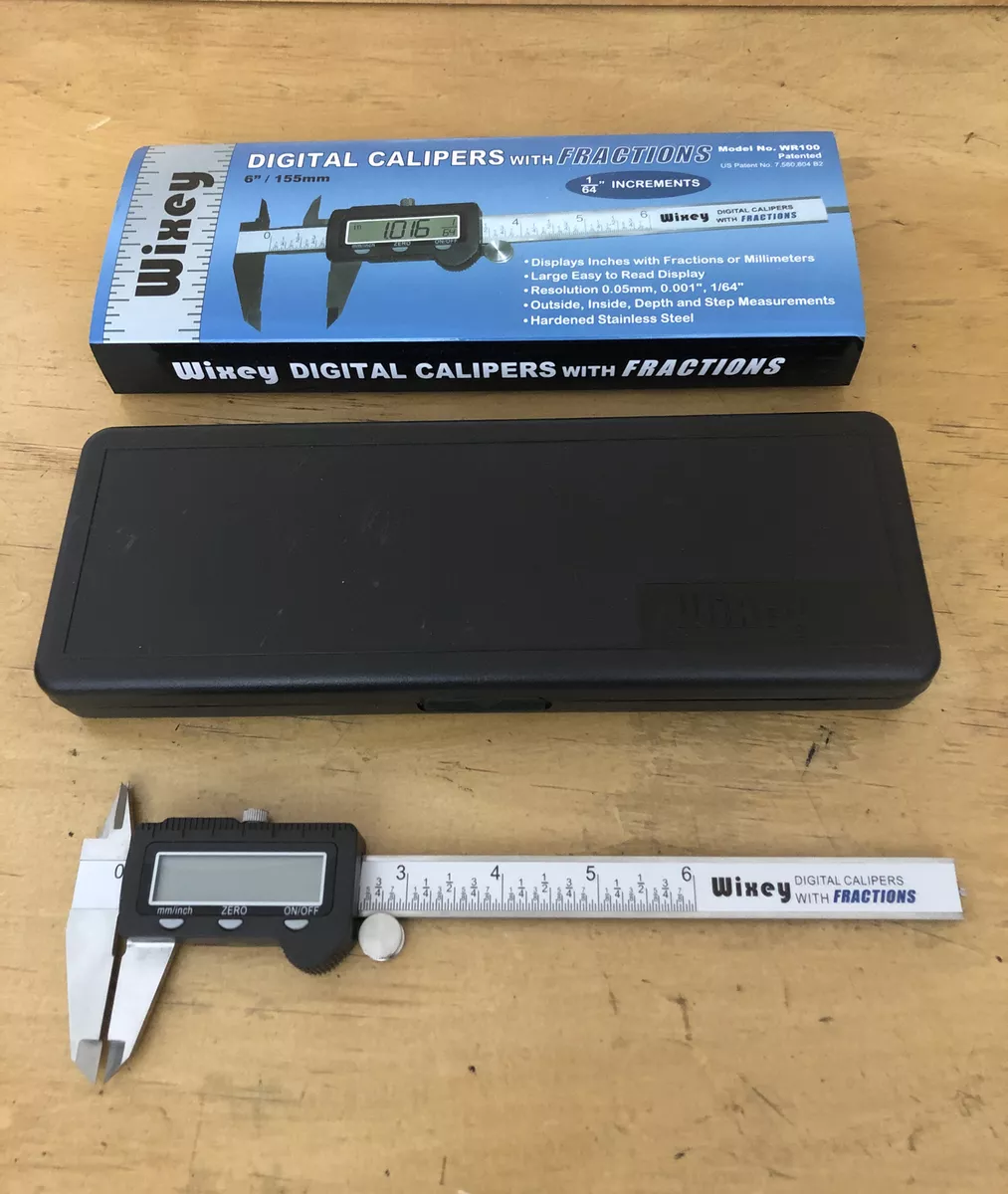 Wixey digital calipers with on sale fractions
