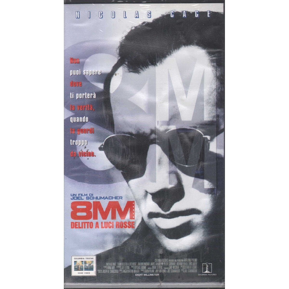 8mm - Red Light Crime VHS Joel Schumacher Univideo - CC72522 Sealed