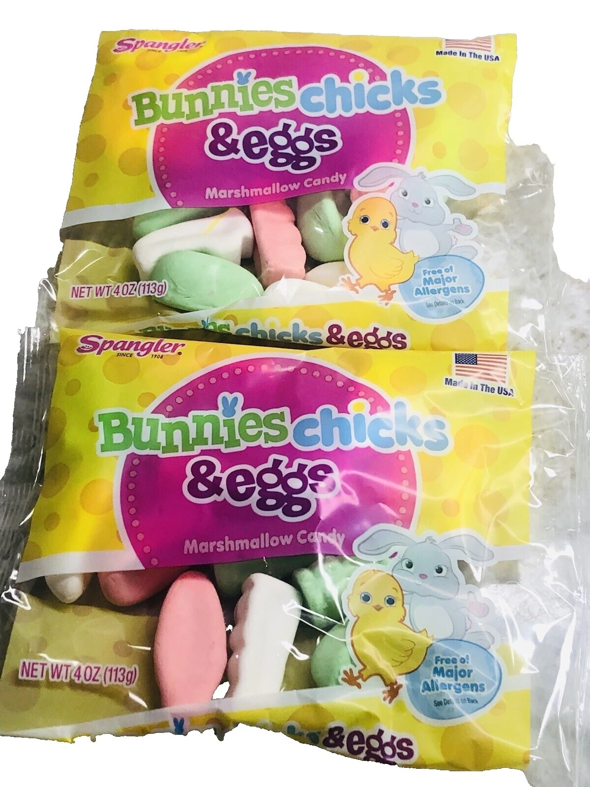 Con libre de gluten Pascua, dulces suave y malvaviscos