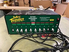 Deltran Battery Tender 10-Bank Batery Charger 12V 2A 021-0134 tested works