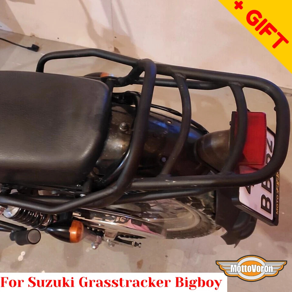 Portaequipajes trasero para Suzuki Grasstracker Big Boy TU250GB, Bonus Foto 2 de 4