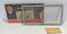 Chrome License Plate Frame Us Pioneer Empire 542 With Box Vintage