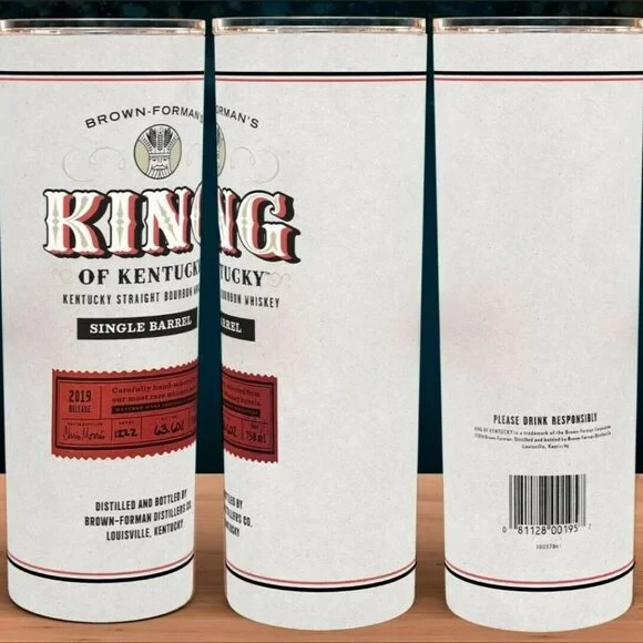King of Kentucky Whiskey Bourbon Novelty 2019 Cup Mug Tumbler
