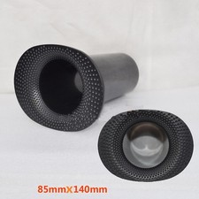 2pcs Y85 85x140mm ABS Speaker Port Tubes Bass Vent Speakers Audio Repair DIY