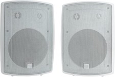 Dual Electronics LU63PW 6.5" 3-Way Outdoor/Indoor Speakers  | White | Pair |New