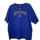 Seattle Mariners Men’s t-shirt Sz Xl Cotton City Blue Majestic team Vtg