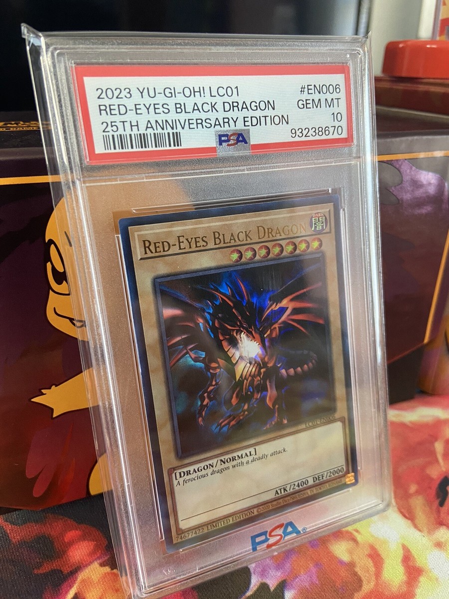 レッドアイズブラックメタルドラゴン　25th PSA10 PSA10】レッドアイズブラックメタルドラゴン 25th クオシク