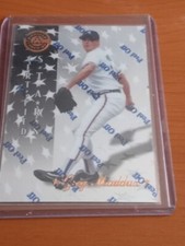 1997 Pinnicle Certified Stars - GREG MADDUX - Protective Cover Still On