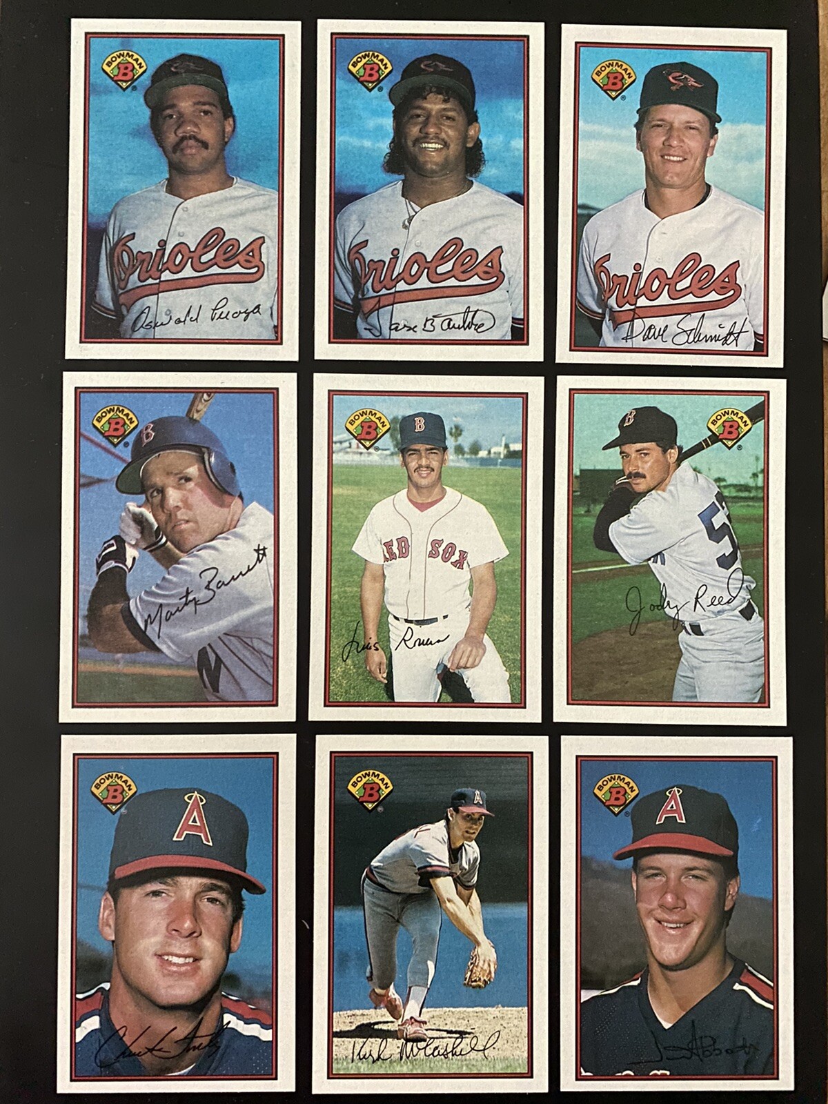 1989 BOWMAN Baseball Cards. Card 1250. You Pick to Complete Your Set