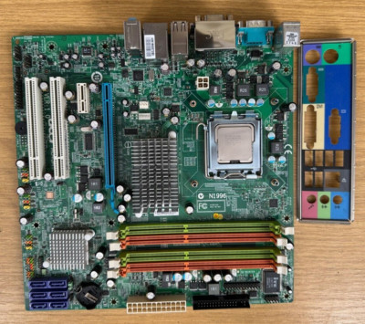 Acer MG43M MS-7607, 775, Intel E7600 3.06GHz mit I/Q Schild