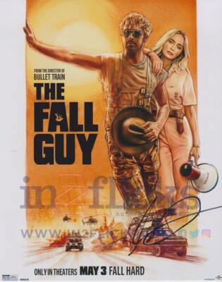 Winston Duke AUTOGRAMM The Fall Guy SIGNIERT PERSÖNLICH 10x8 Foto RACC AFTAL