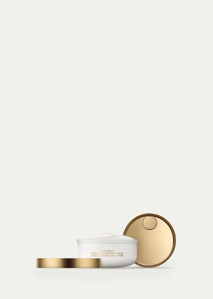 La Prairie Pure Gold Radiance Nocturnal Balm Replenishment Vessel 2 oz. Sealed - Image 4 of 4