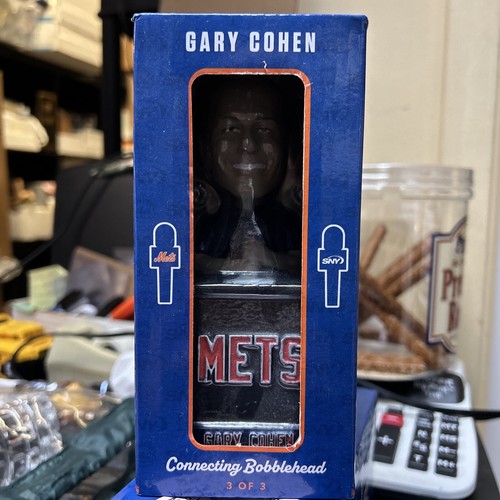 2022 New York Mets Gary Cohen Connecting Bobblehead SGA eBay