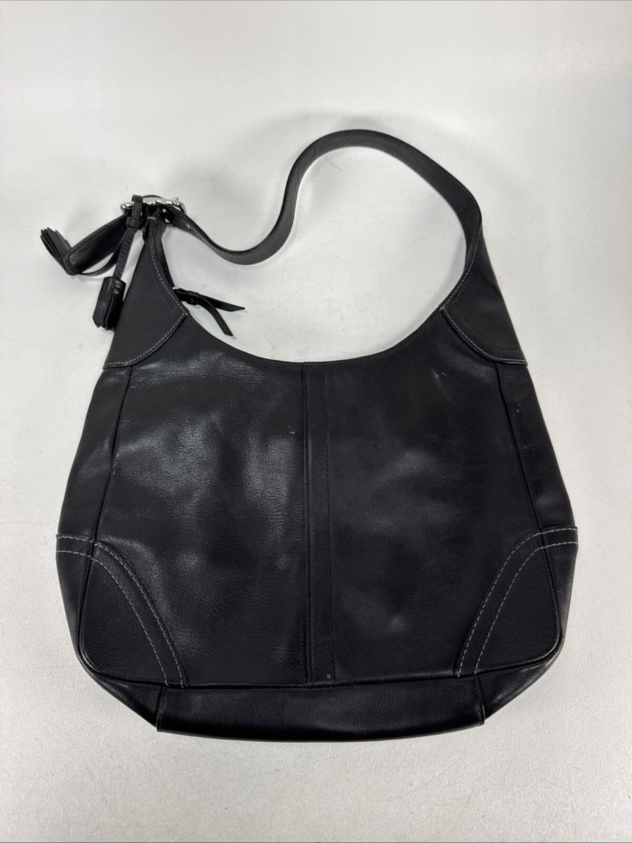 バッグ COACH handbag leather y2k shoulder deni COACH Vintage Y2K Demi Mercer Luxury Designer Nylon Shoulder