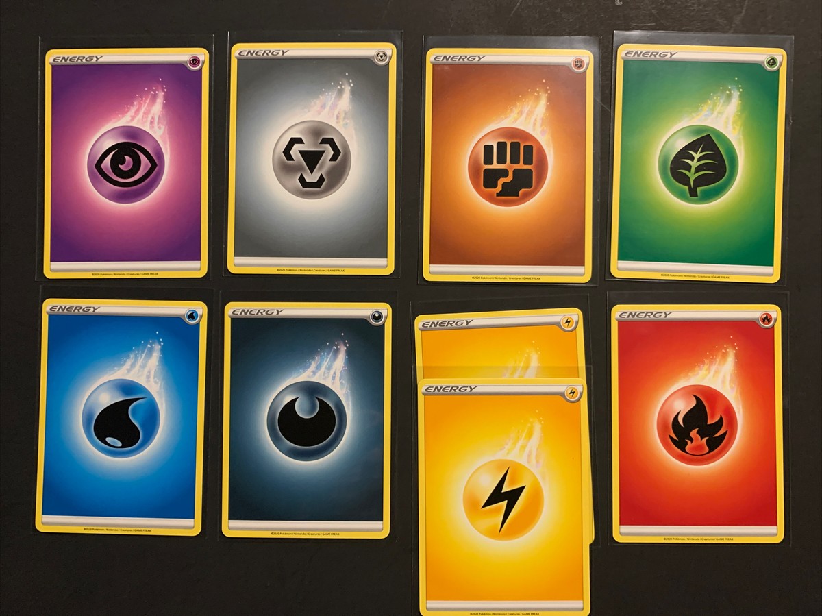 lot of 9 - Pokemon TCG: 2020 Energy cards - NM | eBay lot of 9 - Pokemon TCG: 2020 Energy cards - NM | eBay