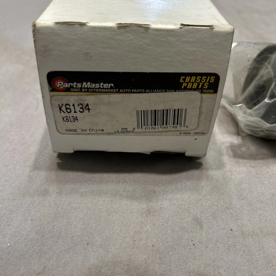 PARTS MASTER NOS SUSPENSION CONTROL ARM BUSHING K6134 FOR 65-70 CHEVY BEL AIR + - Image 2 of 4