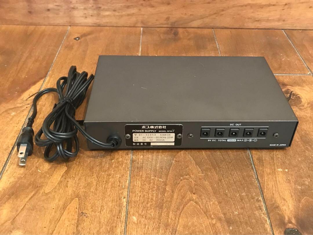 BOSS RPW-7 Power Supply Micro Rack Guitar Effect | eBay