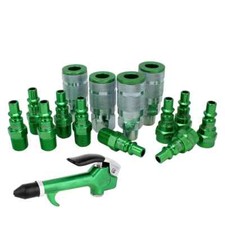 Milton® 314A-BlowtoolKit/COLORFIT® Starter Kit - (A-STYLE , Green) - 1/4" NPT