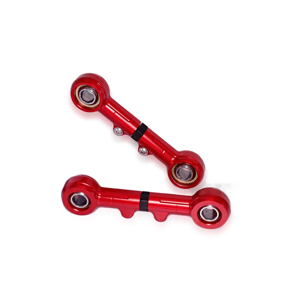 Suspensión de enlace descendente trasero CNC para Kawasaki NINJA ZX-6R ZX6RR ZZR600 negro/rojo Foto 2 de 4