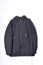 Giacca parka Prada nylon taglia 50 linguetta rossa