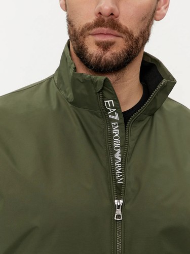 EA7 UOMO GIACCA BOMBER EMPORIO ARMANI art. 3DPB07 PN27Z - BLU e VERDE - Picture 6 of 16