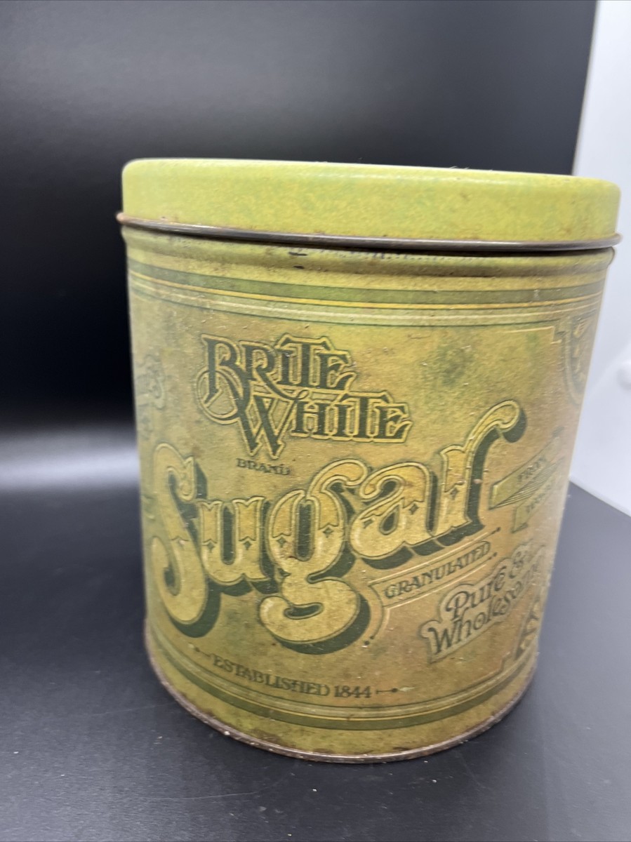 Vintage Set of 4 Ballonoff Canisters Metal Kitchen Decor Coffee