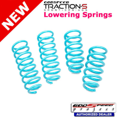 Lowering Springs Godspeed Project Traction-S For TESLA MODEL S AWD 2012-2019