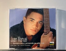 Juan Manuel -  Aventura De Amor (Siempre Estoy Pensando En Ella) CD,Single,Promo