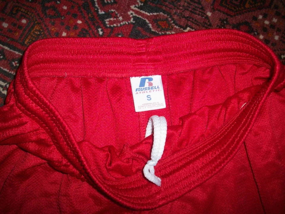 Pantalones cortos deportivos de baloncesto Russell para niños con cintura elástica S (aprox. 25" cintura) Foto 4 de 4