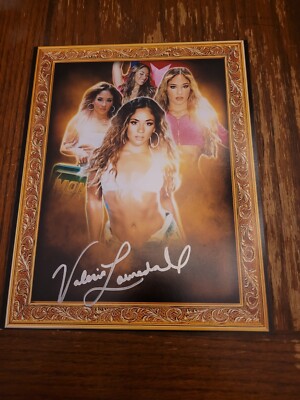 Photo 8x10 Signée Lola Vice (WWE NXT) – Dédicace Authentifiée JSA COA #3