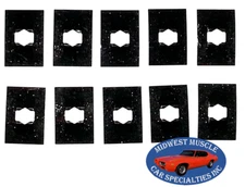 Ford Lincoln Mercury 5/32" Stud Emblem Badge Trim Molding Push Speed Nut 10pcs E