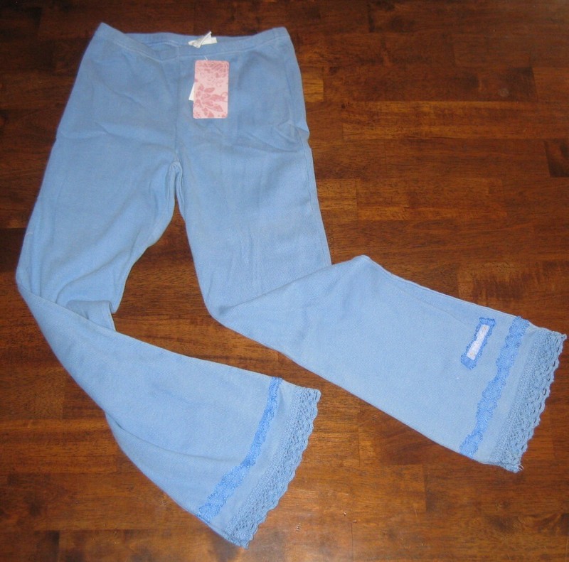 NWT NAARTJIE BLUE LACE  PANTS LEGGINGS SIZE XXXL 9
