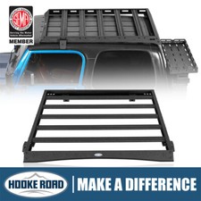 Hooke Road Overland Aluminum Roof Rack Cargo Carrier For 97-06 Jeep Wrangler Tj