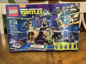 LEGO Teenage Mutant Ninja Turtles Shredder's Lair Rescue 79122 Complete Set