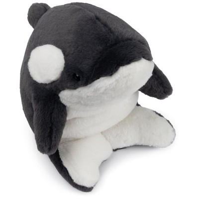 GUND Flynn Orca Whale Plush, Premium Stuffed Animal, Black & White, 10 