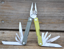 Pinze multiutensile OEM Leatherman Rebar Mossy Slate e altri strumenti --- Ottimo