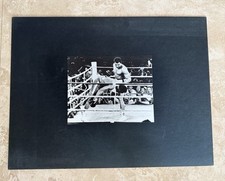 Muhammad Ali vs George Forman photograph Vintage Printed 1974 Going Down
